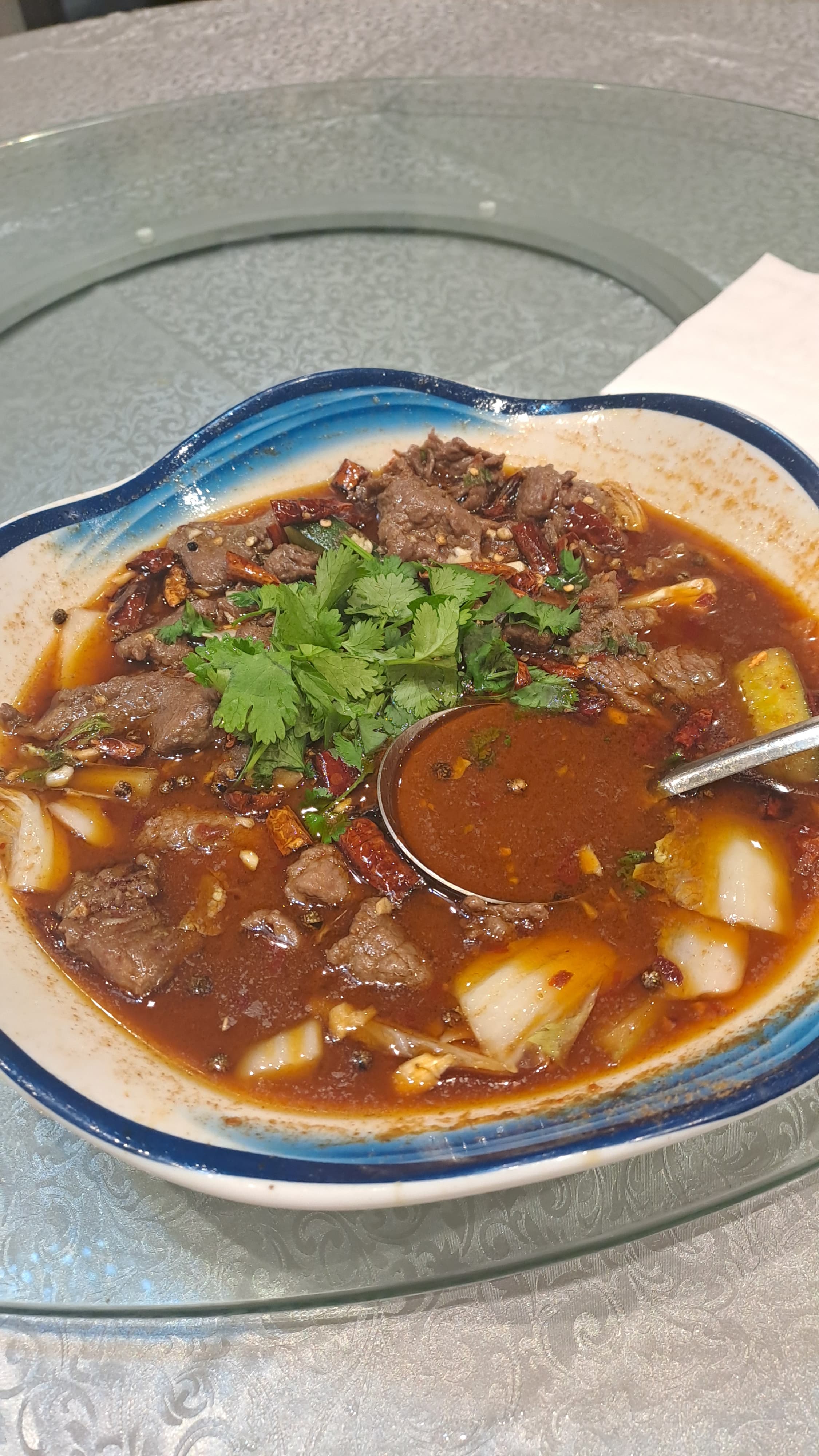 Carne laminada picante