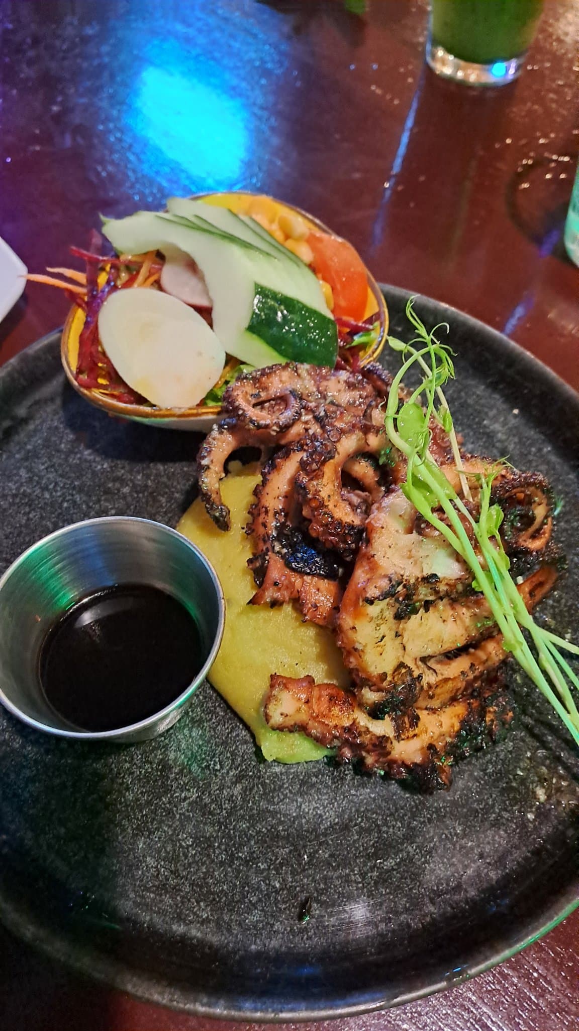 Pulpo a la parrilla