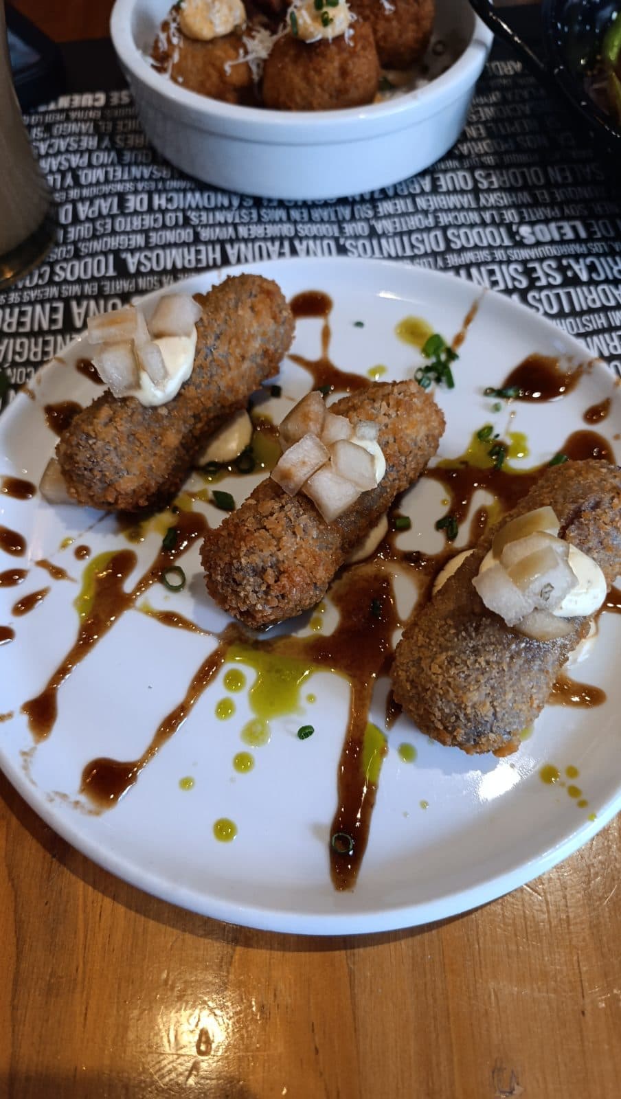 Croquetas de morcilla
