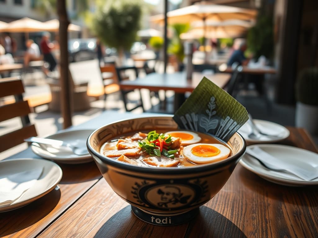 Ramen de cordero