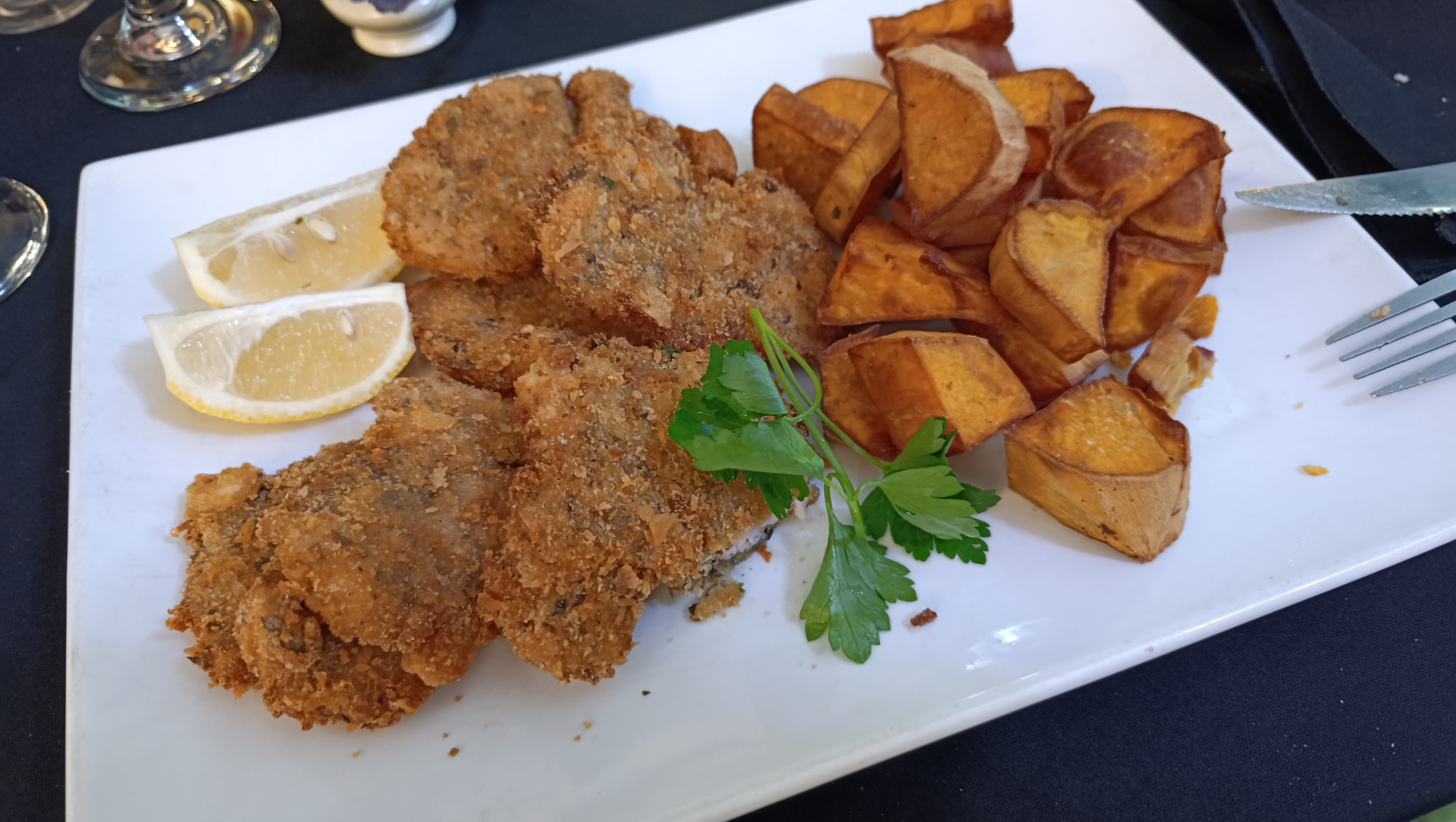 Foto de Milanesa de mollejas